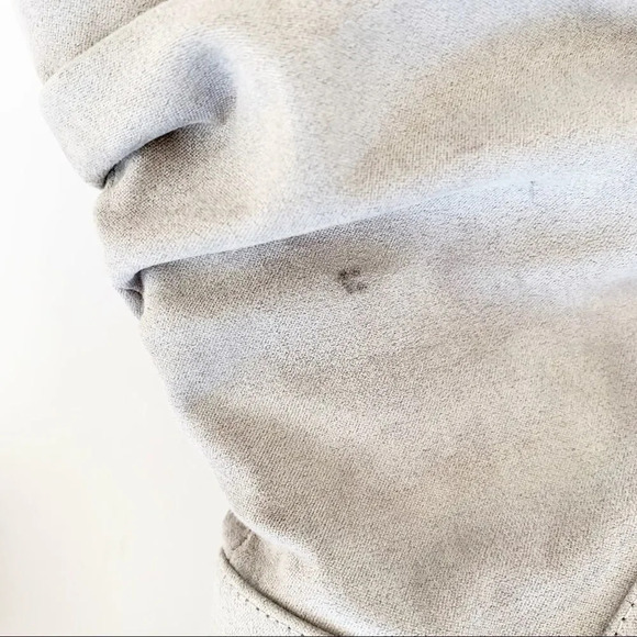 Kaari Blue Kensie Grey Vegan Suede Slouchy High Heel Ankle Boot Size 6‎ Women’s - Picture 10 of 11